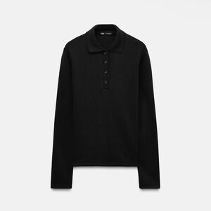 Zara SOFT POLO NECK SWEATER SIZE S